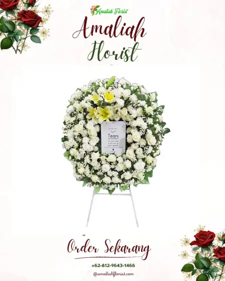 Krans Bunga Duka Wangen